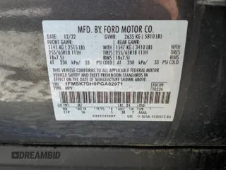 2023 Ford Explorer XLT z VIN 1FMSK7DH0PGA02971, wystawiony jako Copart lot #53623885 z przebiegiem 5 233 mil mil oraz Szkoda całkowita • Salvage title. Historia ofert i sprzedaży dostępna na DreamBid. Obrazek 14.