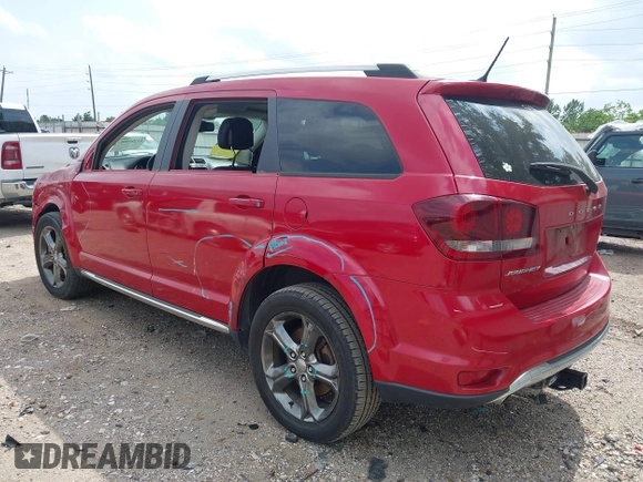 2015 Dodge Journey Crossroad with VIN 3C4PDCGG2FT735677, listed as a IAAI auction lot 42290682 with 167,697 mi miles and . Bid and sale history available at DreamBid. Image 3.