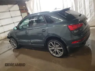 2018 Audi Q3 Premium Plus with VIN WA1JCCFS9JR031065, listed as a Copart auction lot 86069934 with 56,441 mi miles and Salvage Title. Bid and sale history available at carsss.com. Image 2.