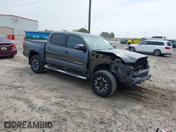 2017 Toyota Tacoma SR5 with VIN 3TMAZ5CN7HM026618, listed as a IAAI auction lot 42033682 with 96,430 mi miles and . Bid and sale history available at carsss.com. Image 1.