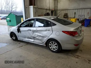 2014 Hyundai Accent GLS with VIN KMHCT4AE1EU675132, listed as a Copart auction lot 52580865 with 109,052 mi miles and Non Repairable. Bid and sale history available at carsss.com. Image 2.