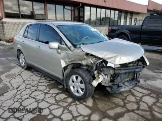 2007 Nissan Versa SL with VIN 3N1BC11E57L445561, listed as a Copart auction lot 53709695 with 143,925 mi miles and Salvage title. Bid and sale history available at DreamBid. Image 14.