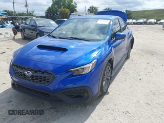 2022 Subaru WRX with VIN JF1VBAA60N9016362, listed as a IAAI auction lot 41633421 with 47,467 mi miles. Bid and sale history available at carsss.com. Image 2.