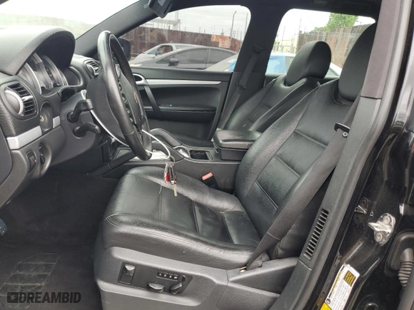 2008 Porsche Cayenne S with VIN WP1AB29P98LA53539, listed as a Copart auction lot 53736175 with 160,208 mi miles and Salvage Title. Bid and sale history available at carsss.com. Image 7.