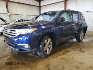 2011 Toyota Highlander Limited with VIN 5TDDK3EH2BS056078, listed as a Copart auction lot 65752265 with Not provided miles and Salvage title. Bid and sale history available at DreamBid. Image 1.