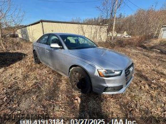 2015 Audi A4 Premium with VIN WAUBFAFL2FN005997, listed as a IAAI auction lot 41913184 with 108,438 mi miles. Bid and sale history available at carsss.com. Image 1.