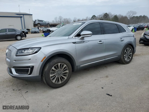 2020 Lincoln Nautilus Reserve with VIN 2LMPJ8K91LBL04768, listed as a Copart auction lot 47469045 with 77,574 mi miles and Salvage Title. Bid and sale history available at carsss.com. Image 1.