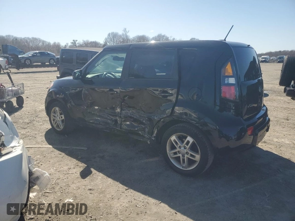 2011 Kia Soul + with VIN KNDJT2A20B7204430, listed as a Copart auction lot 52247635 with 124,491 mi miles and Clean Title. Bid and sale history available at carsss.com. Image 2.
