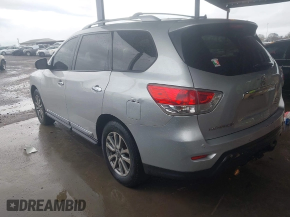 2013 Nissan Pathfinder SV with VIN 5N1AR2MM6DC614912, listed as a IAAI auction lot 41960647 with 148,176 mi miles and . Bid and sale history available at DreamBid. Image 3.