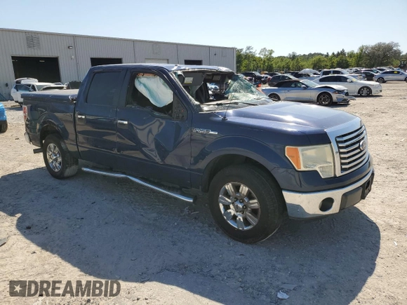 2011 Ford F-150 XL with VIN 1FTFW1CF3BFA17681, listed as a Copart auction lot 52759905 with 0 mi miles and Salvage Title. Bid and sale history available at carsss.com. Image 4.