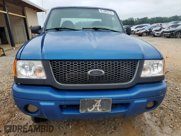 2002 Ford Ranger XL Fleet with VIN 1FTYR44U52PA71654, listed as a Copart auction lot 61395215 with 193,722 mi miles and Salvage title. Bid and sale history available at DreamBid. Image 5.