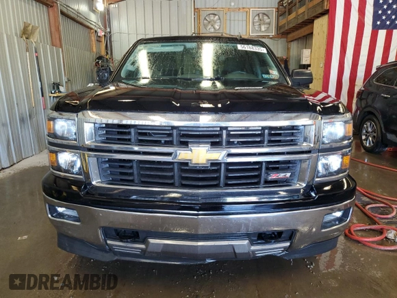 2014 Chevrolet Silverado 1500 LT with VIN 1GCVKREC7EZ176540, listed as a Copart auction lot 56188335 with 184,107 mi miles and Clean Title. Bid and sale history available at DreamBid. Image 5.