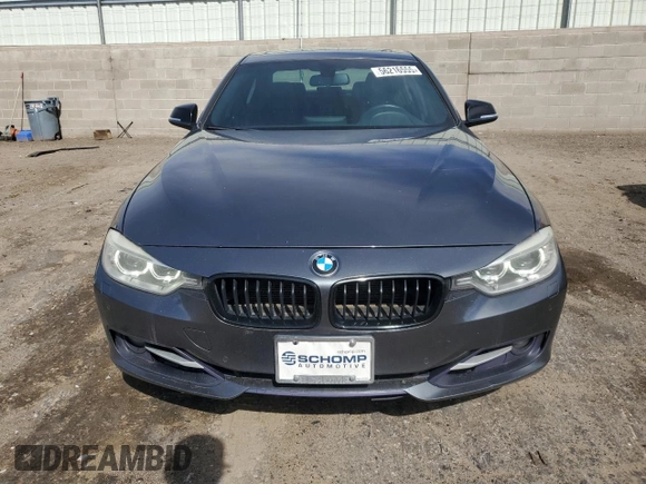 2013 BMW 3 Series 335i xDrive with VIN WBA3B9C55DF140791, listed as a Copart auction lot 56216555 with 135,095 mi miles and Salvage title. Bid and sale history available at DreamBid. Image 5.