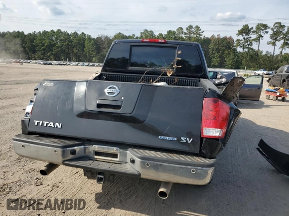 2011 Nissan Titan SV with VIN 1N6BA0ED1BN311392, listed as a Copart auction lot 72947264 with 132,069 mi miles and Salvage Title. Bid and sale history available at DreamBid. Image 6.