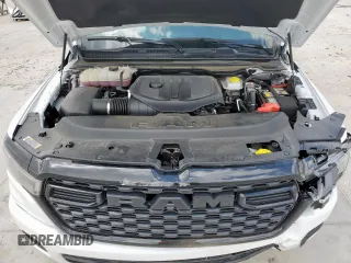 2025 Ram 1500 Lone Star with VIN 1C6SRFFP7SN652049, listed as a Copart auction lot 59545025 with 8,581 mi miles and Salvage title. Bid and sale history available at DreamBid. Image 11.