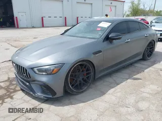 2020 Mercedes-Benz AMG GT 63 S with VIN WDD7X8KB7LA012481, listed as a IAAI auction lot 40449311 with Not provided miles and . Bid and sale history available at DreamBid. Image 18.