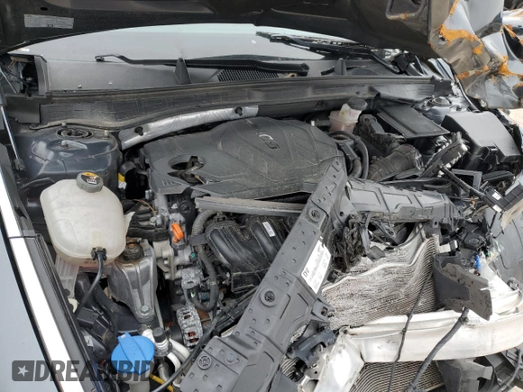2023 Hyundai Sonata SEL with VIN KMHL64JA1PA279873, listed as a Copart auction lot 46593295 with 56,390 mi miles and Non Repairable. Bid and sale history available at DreamBid. Image 12.