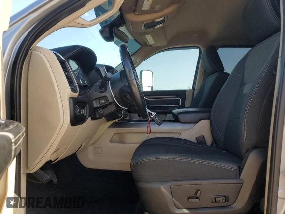 2019 Ram 2500 Big Horn with VIN 3C6UR5JJ5KG622997, listed as a Copart auction lot 65371674 with 287,128 mi miles and Salvage Title. Bid and sale history available at carsss.com. Image 7.