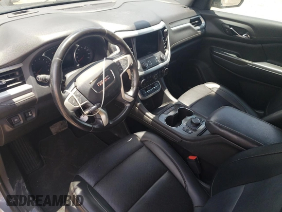 2021 GMC Acadia SLT with VIN 1GKKNMLS3MZ163715, listed as a Copart auction lot 61997755 with 75,247 mi miles and Salvage title. Bid and sale history available at DreamBid. Image 8.