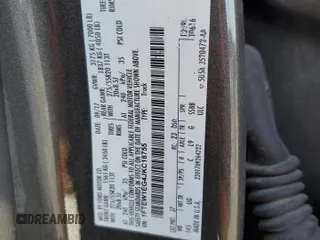 2018 Ford F-150 XL with VIN 1FTEW1EG4JKC18755, listed as a Copart auction lot 88741905 with 0 mi miles and Salvage Title. Bid and sale history available at carsss.com. Image 13.