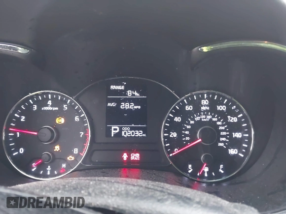 2015 Kia Forte LX with VIN KNAFK4A66F5291465, listed as a IAAI auction lot 41515671 with 102,032 mi miles. Bid and sale history available at carsss.com. Image 7.