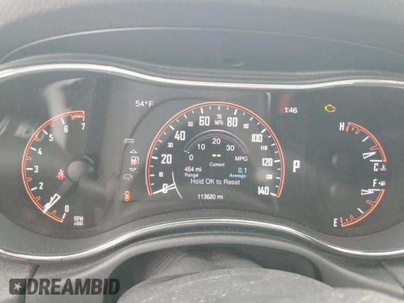 2015 Dodge Durango SXT with VIN 1C4RDJAG6FC232803, listed as a Copart auction lot 51420415 with 113,620 mi miles and Salvage Title. Bid and sale history available at carsss.com. Image 9.