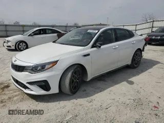 2019 Kia Optima SX with VIN 5XXGW4L25KG335015, listed as a Copart auction lot 49240855 with 51,933 mi miles and Salvage title. Bid and sale history available at DreamBid. Image 1.