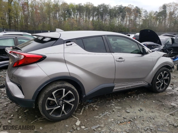 2018 Toyota C-HR XLE with VIN JTNKHMBX2J1004061, listed as a Copart auction lot 52337635 with 84,286 mi miles and Salvage Title. Bid and sale history available at carsss.com. Image 3.