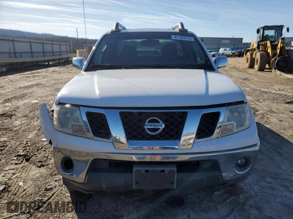 2010 Nissan Frontier LE with VIN 1N6AD0EV5AC407077, listed as a Copart auction lot 44103215 with 224,351 mi miles and Salvage title. Bid and sale history available at DreamBid. Image 5.