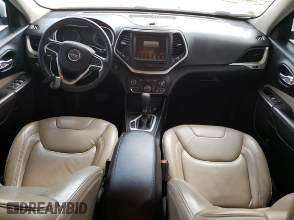 2017 Jeep Cherokee Limited с VIN 1C4PJLDB8HW526202, выставлен на аукционе Copart как лот 63217615 с пробегом 164 807 миль миль и Чистый • Clean title. История ставок и продаж доступна на DreamBid. Изображение 8.