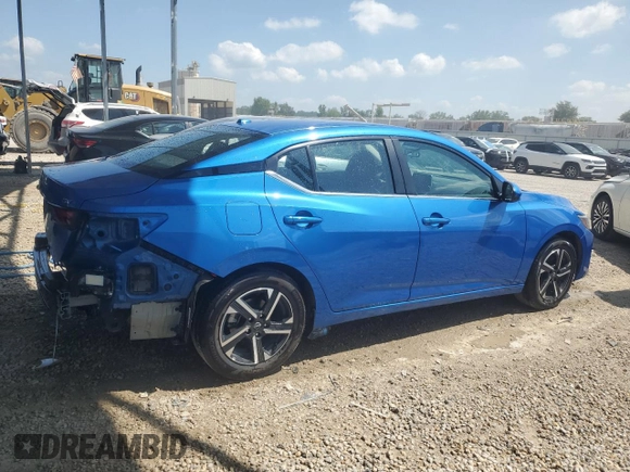 2024 Nissan Sentra SV with VIN 3N1AB8CV8RY373152, listed as a Copart auction lot 64409865 with 21,483 mi miles and Clean title. Bid and sale history available at DreamBid. Image 3.