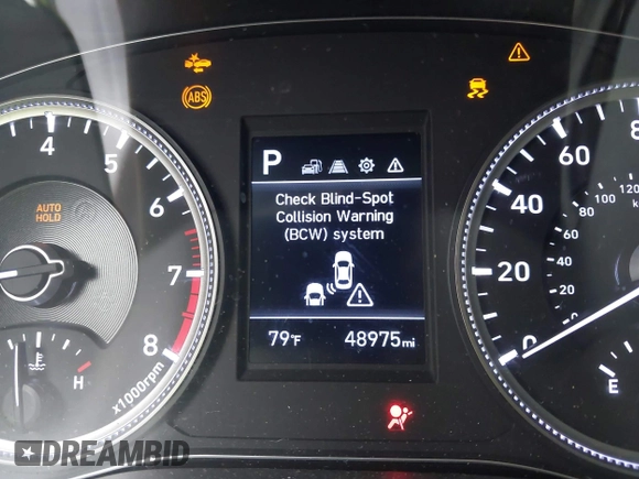 2019 Hyundai Santa Fe SE z VIN 5NMS23AD2KH014037, wystawiony jako IAAI lot #42110778 z przebiegiem 48 975 mil mil oraz . Historia ofert i sprzedaży dostępna na DreamBid. Obrazek 16.