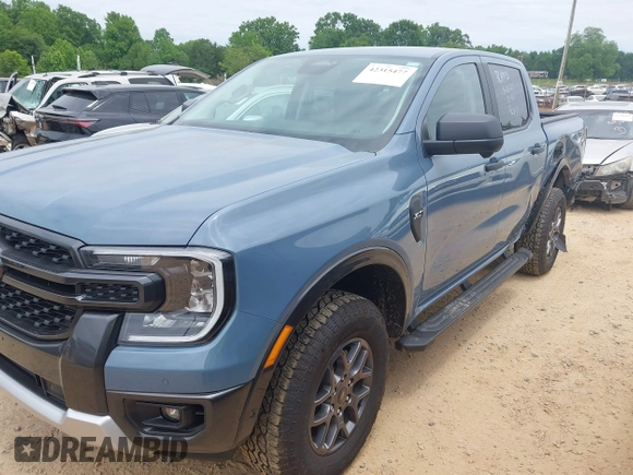 2024 Ford Ranger XLT z VIN 1FTER4GH6RLE43313, wystawiony jako IAAI lot #42315477 z przebiegiem 7 175 mil mil oraz . Historia ofert i sprzedaży dostępna na DreamBid. Obrazek 2.