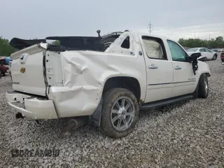 2013 Chevrolet Avalanche LTZ with VIN 3GNTKGE70DG107029, listed as a Copart auction lot 56947685 with Not provided miles and Salvage title. Bid and sale history available at DreamBid. Image 3.