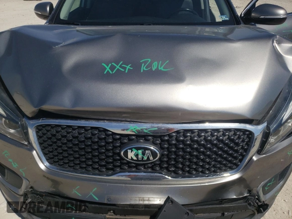 2017 Kia Sorento LX with VIN 5XYPGDA3XHG277867, listed as a Copart auction lot 46898375 with 94,210 mi miles and Salvage Title. Bid and sale history available at DreamBid. Image 12.