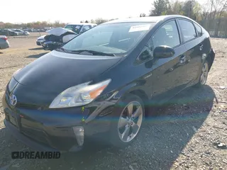 2013 Toyota Prius One with VIN JTDKN3DU7D5590828, listed as a IAAI auction lot 41892483 with 100,925 mi miles. Bid and sale history available at carsss.com. Image 17.