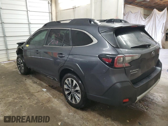2024 Subaru Outback Limited XT with VIN 4S4BTGND9R3179022, listed as a Copart auction lot 86717244 with 6,345 mi miles and Salvage Title. Bid and sale history available at carsss.com. Image 2.