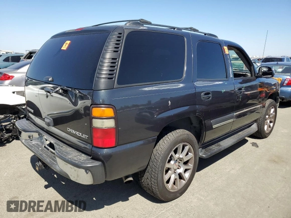 2005 Chevrolet Tahoe LS with VIN 1GNEC13T35J237406, listed as a Copart auction lot 69884414 with 0 mi miles and Salvage Title. Bid and sale history available at carsss.com. Image 3.