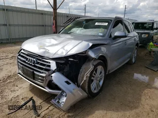 2018 Audi Q5 Premium Plus with VIN WA1BNAFYXJ2211168, listed as a Copart auction lot 45930431 with 25,250 mi miles. Bid and sale history available at carsss.com. Image 2.