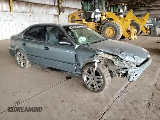 2000 Honda Civic LX with VIN 2HGEJ6677YH532512, listed as a Copart auction lot 75494574 with 160,317 mi miles and Salvage Title. Bid and sale history available at carsss.com. Image 11.