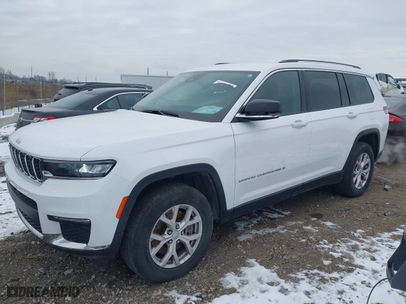2022 Jeep Grand Cherokee L Limited with VIN 1C4RJKBG1N8565909, listed as a IAAI auction lot 41543899 with 31,451 mi miles. Bid and sale history available at carsss.com. Image 17.
