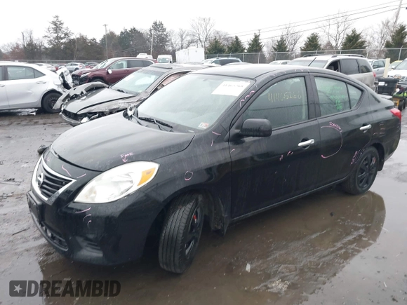 2014 Nissan Versa S Plus with VIN 3N1CN7AP4EL830397, listed as a IAAI auction lot 41465268 with 143,060 mi miles and . Bid and sale history available at DreamBid. Image 2.