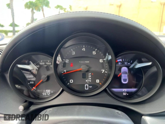 2024 Porsche 718 Cayman with VIN WP0AA2A87RK255246, listed as a Copart auction lot 53798415 with 1,250 mi miles and Non Repairable. Bid and sale history available at DreamBid. Image 8.
