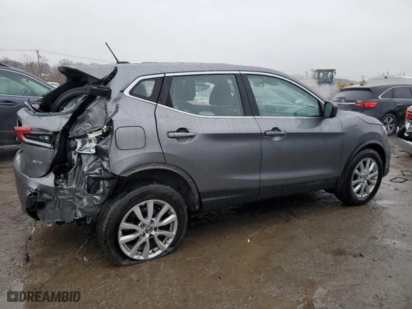 2021 Nissan Rogue Sport S with VIN JN1BJ1AW4MW667268, listed as a Copart auction lot 45104735 with NaN miles and Salvage Title. Bid and sale history available at carsss.com. Image 3.