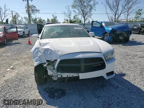 2014 Dodge Charger Police with VIN 2C3CDXAG4EH357758, listed as a Copart auction lot 44706135 with 103,787 mi miles and Salvage Title. Bid and sale history available at DreamBid. Image 11.