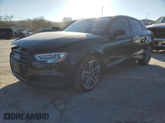2020 Audi A3 Premium with VIN WAUAUGFF9LA105693, listed as a Copart auction lot 83418994 with 34,964 mi miles and Salvage Title. Bid and sale history available at DreamBid. Image 1.