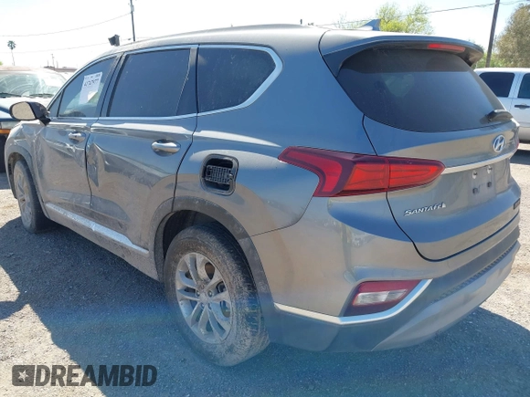 2019 Hyundai Santa Fe SEL with VIN 5NMS33AD0KH078624, listed as a IAAI auction lot 41747977 with 98,507 mi miles. Bid and sale history available at carsss.com. Image 3.