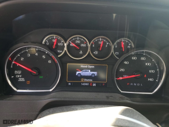 2019 Chevrolet Silverado 1500 LTZ with VIN 3GCUYGED9KG118190, listed as a Copart auction lot 49579185 with 145,981 mi miles and Salvage Title. Bid and sale history available at carsss.com. Image 9.