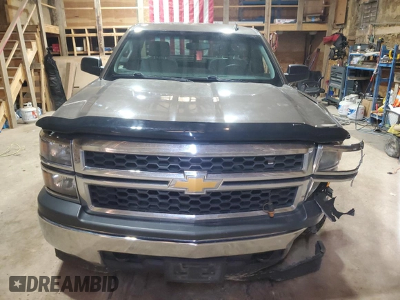 2014 Chevrolet Silverado 1500 Work Truck with VIN 1GCNKPEH4EZ380731, listed as a Copart auction lot 47902235 with 125,948 mi miles and Salvage Title. Bid and sale history available at DreamBid. Image 5.