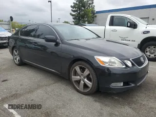 2006 Lexus GS 430 with VIN JTHBN96S765007061, listed as a Copart auction lot 55067095 with 343,077 mi miles and Salvage Title. Bid and sale history available at DreamBid. Image 4.